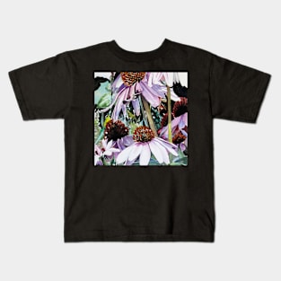 Pink flower Kids T-Shirt